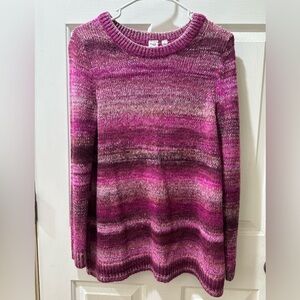 GAP Women's Purple Gradient Sweater
